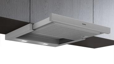 Siemens LI63LA526 - iQ100, Flachschirmhaube, Silbermetallic, 60 cm